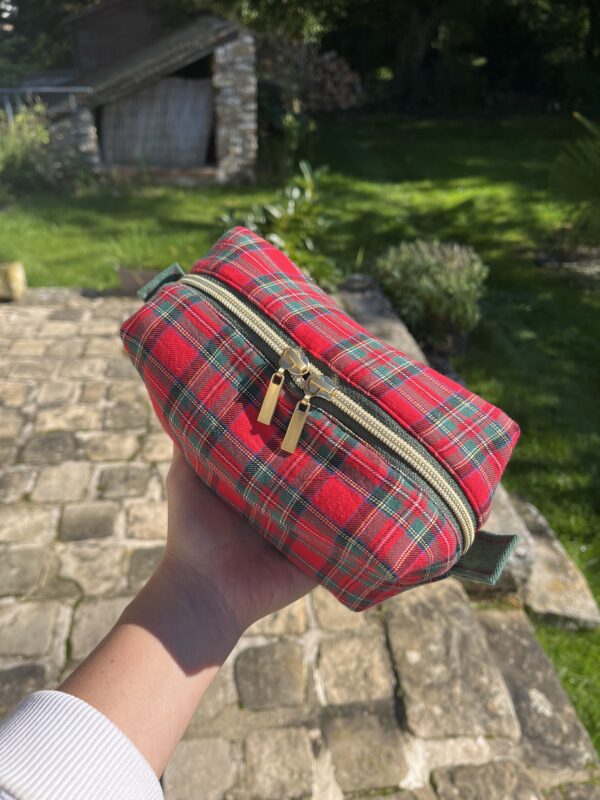 Trousse de Toilette Tartan – Image 2